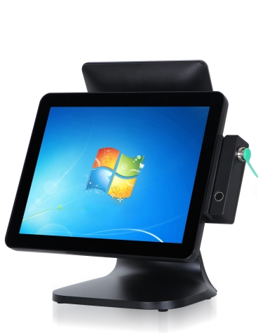 15″ Waterproof Capacitive Touch Screen All-in-One Point of Sale System