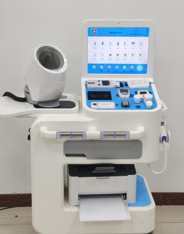 Intelligent Self-Service Health Check-Up Kiosk with Scanner