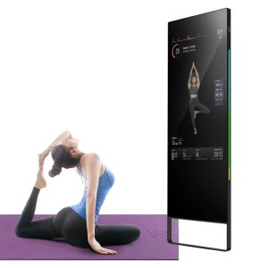 Advertising LCD Smart Touch Screen Digital Gym with Body Motion Sensor