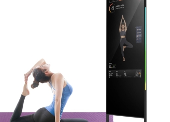 Advertising LCD Smart Touch Screen Digital Gym with Body Motion Sensor