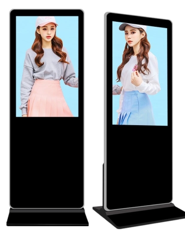 55 Inch Free Standing Digital Signage Touch Screen Kiosk