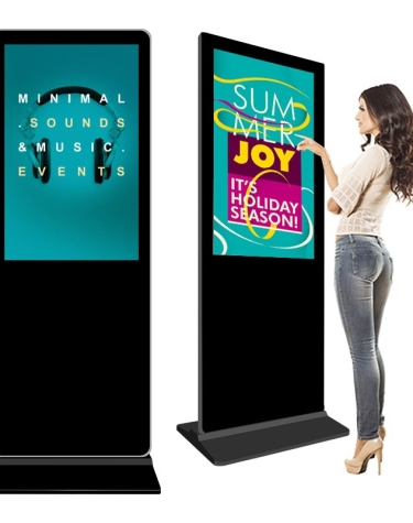 55 Inch Touch Screen Digital Totem